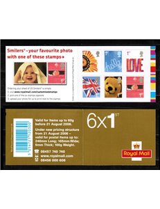 GREAT BRITAIN 2005 Greeting Stamps booklet MNH**