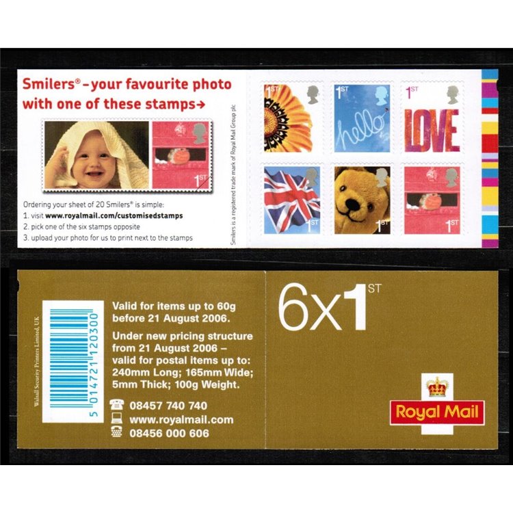 GREAT BRITAIN 2005 Greeting Stamps booklet MNH**
