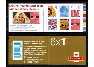 GREAT BRITAIN 2005 Greeting Stamps booklet MNH**