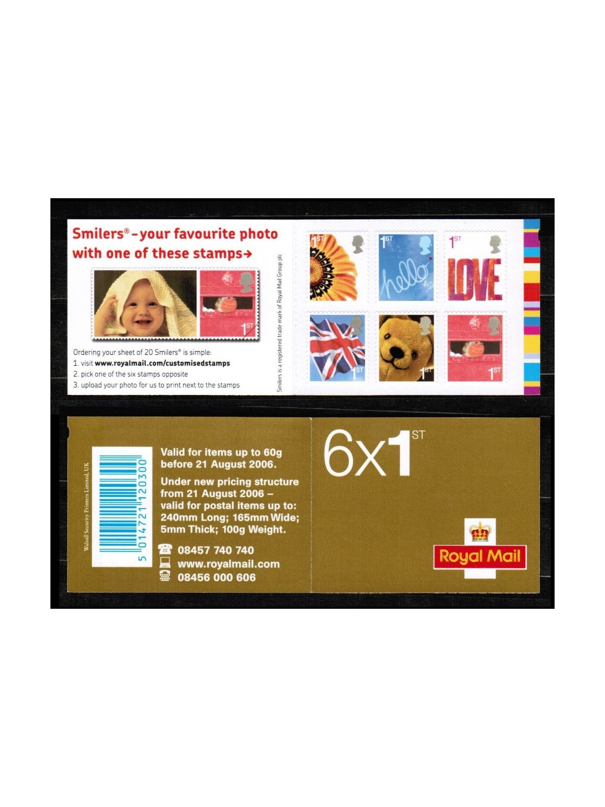 GREAT BRITAIN 2005 Greeting Stamps booklet MNH**