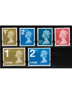 GRAN BRETAGNA 2006 Regina, Machin NVI 6v MNH**