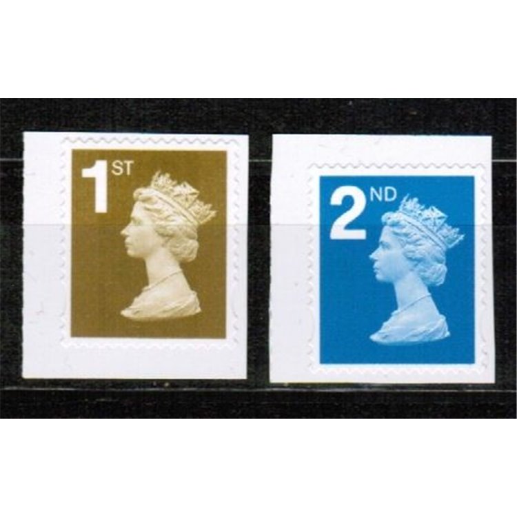 GREAT BRITAIN 2006 Machin NVI 1st + 2nd 2v MNH**