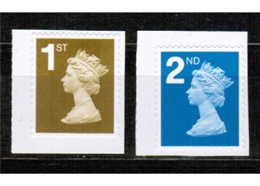 GRAN BRETAGNA 2006 Machin NVI 1st + 2nd 2v MNH**