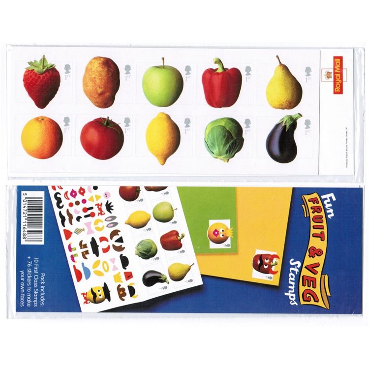 GREAT BRITAIN 2006 Fruit and Vegetables 10v MNH**