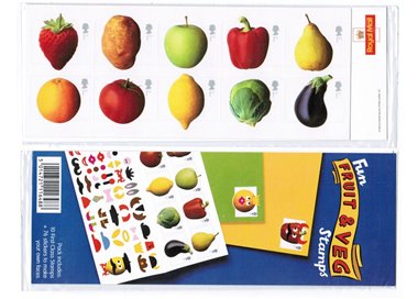 GREAT BRITAIN 2006 Fruit and Vegetables 10v MNH**