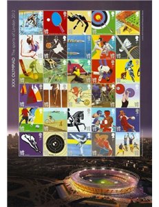 GREAT BRITAIN 2011 London Olympics s/s MNH**