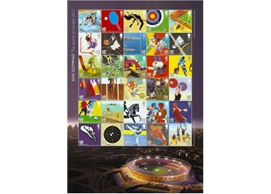 GRAN BRETAGNA 2011 Olimpiadi di Londra BF MNH**