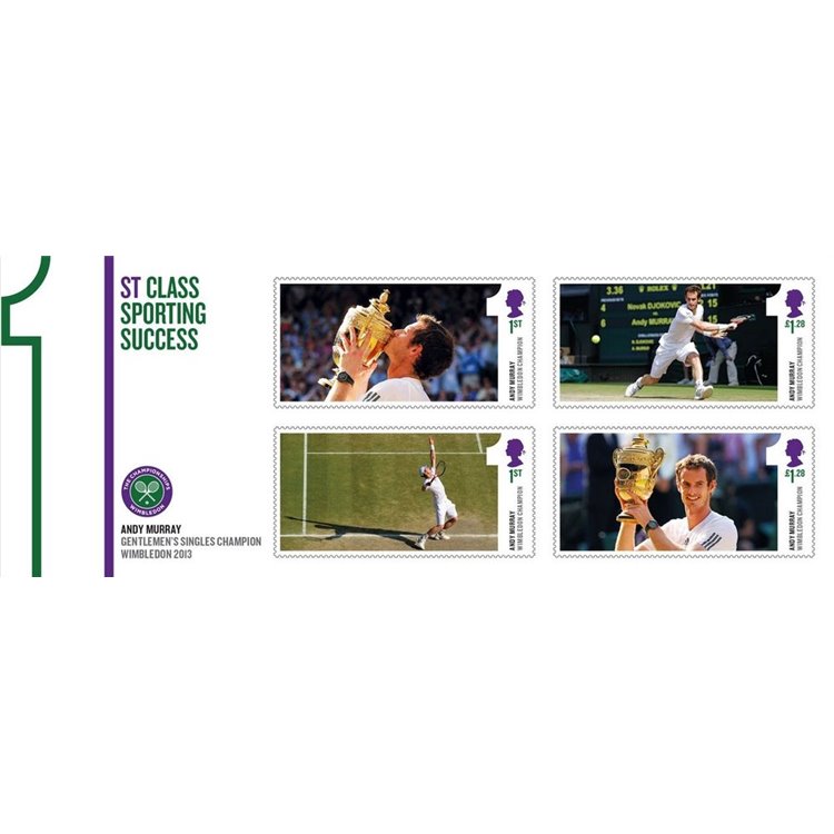 GREAT BRITAIN 2013 Andy Murray Wimbledon Winner s/s MNH**