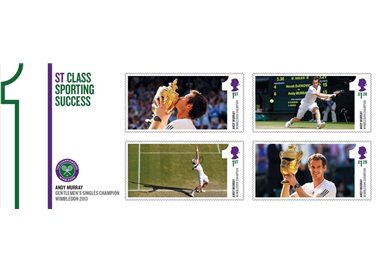 GRAN BRETAGNA 2013 Andy Murray Vincitore Wimbledon BF MNH**