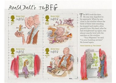 GRAN BRETAGNA 2012 Racconti, Roald Dahl BF MNH**