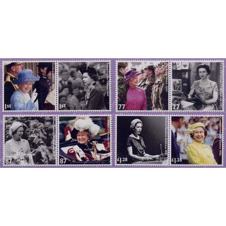 GREAT BRITAIN 2012 Queen's Jubilee 8v MNH**