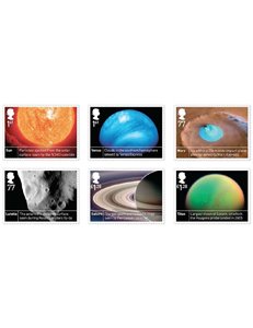 GREAT BRITAIN 2012 Space 6v MNH**