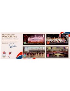 GRAN BRETAGNA 2012 Memorie delle olimpiadi BF MNH**