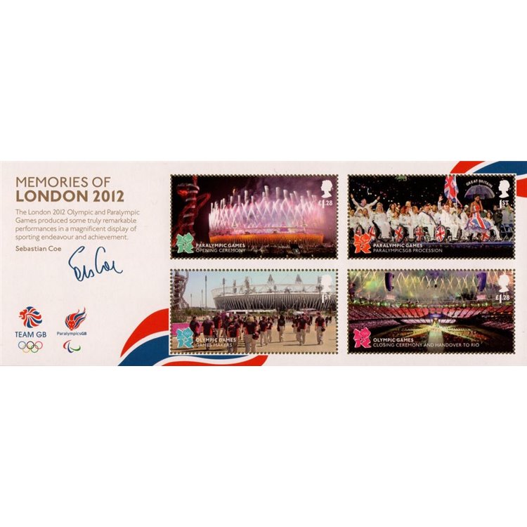 GREAT BRITAIN 2012 Olympic Memories s/s MNH**