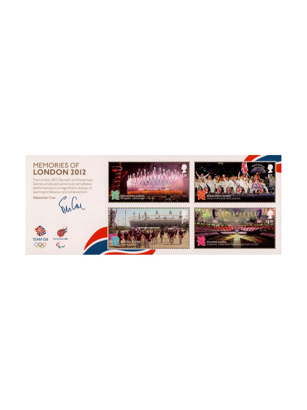 GREAT BRITAIN 2012 Olympic Memories s/s MNH**