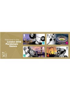 GREAT BRITAIN 2012 London 2012 Paralympics s/s MNH**