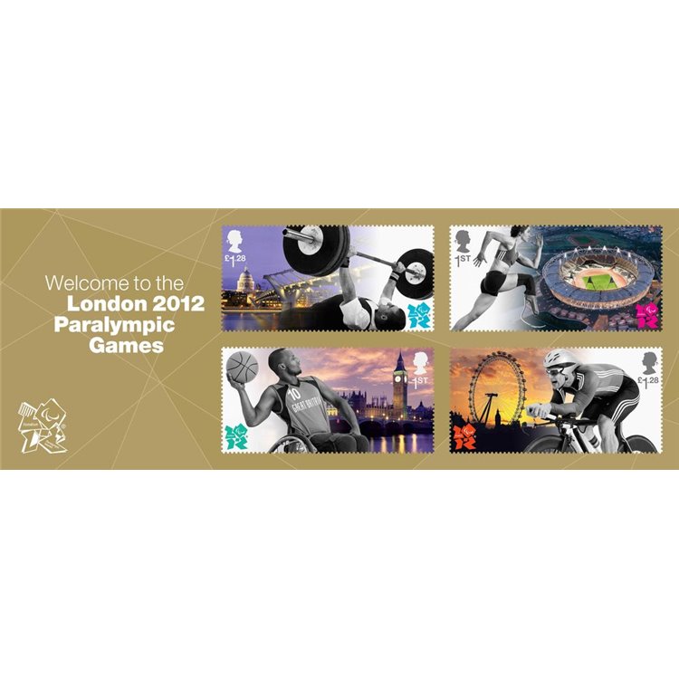 GREAT BRITAIN 2012 London 2012 Paralympics s/s MNH**