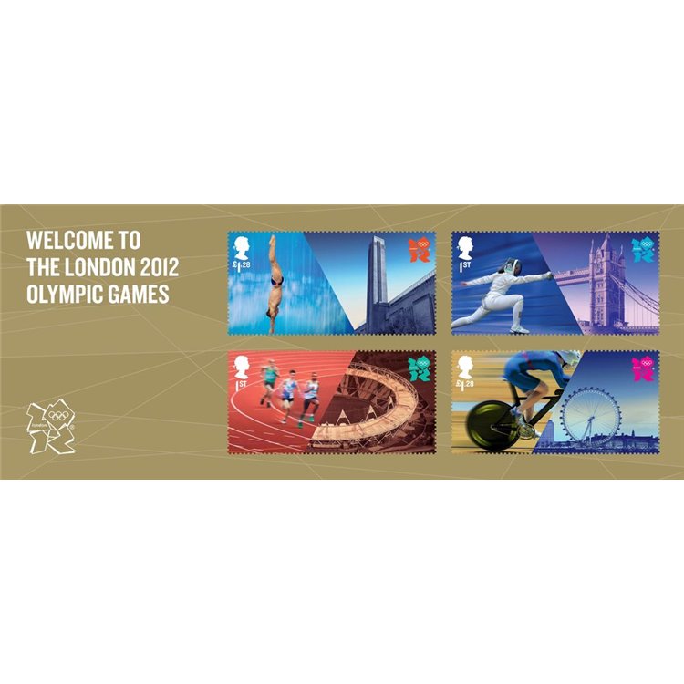 GRAN BRETAGNA 2012 Olimpiadi London 2012 BF MNH**