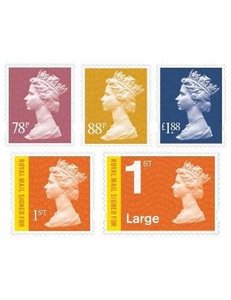GREAT BRITAIN 2013 Definitive Queen 5v MNH**
