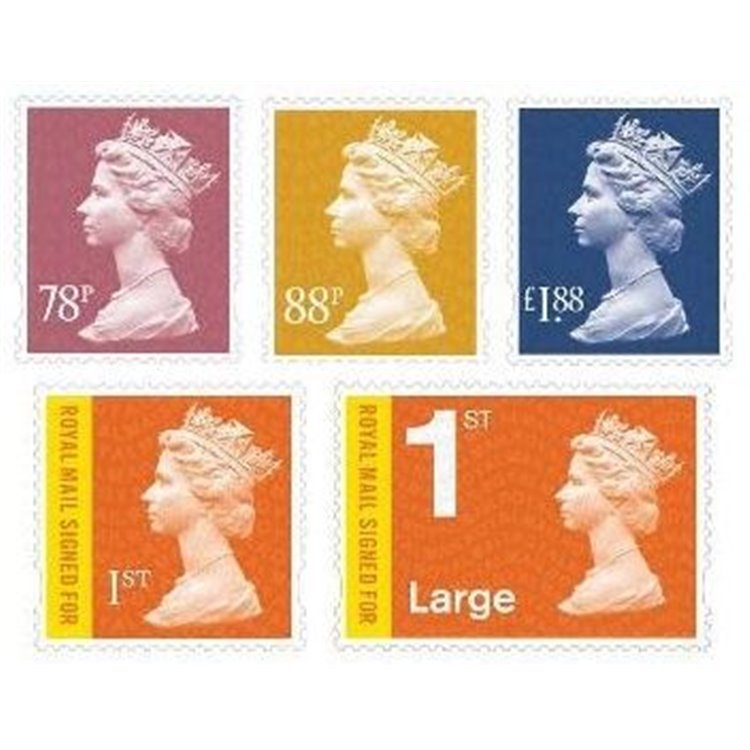 GRAN BRETAGNA 2013 Definitivi Regina 5v MNH**