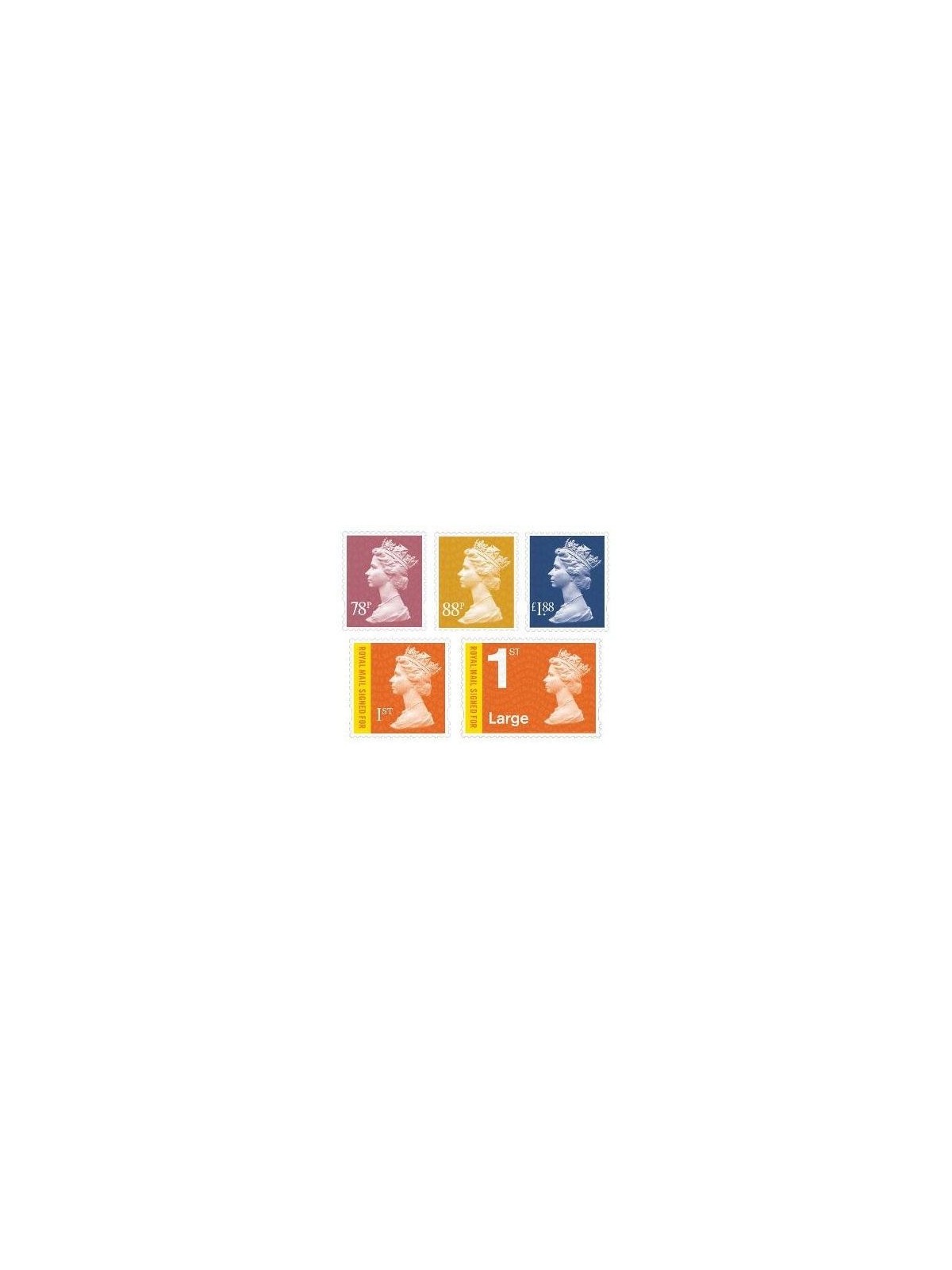 GRAN BRETAGNA 2013 Definitivi Regina 5v MNH**