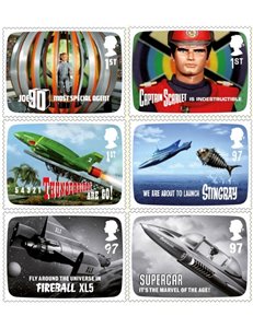 GREAT BRITAIN 2011 The Genius of Gerry Anderson 6v MNH**