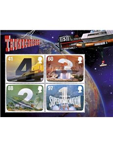 GREAT BRITAIN 2011 The Genius of Gerry Anderson s/s MNH**