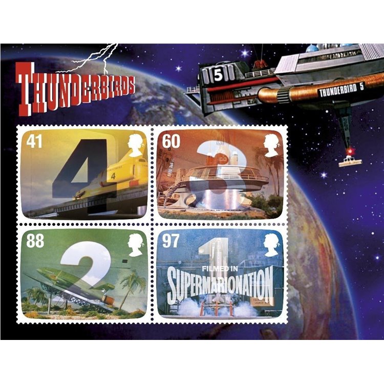 GREAT BRITAIN 2011 The Genius of Gerry Anderson s/s MNH**
