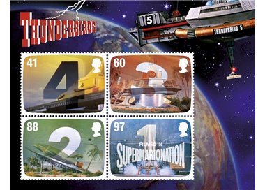 GREAT BRITAIN 2011 The Genius of Gerry Anderson s/s MNH**