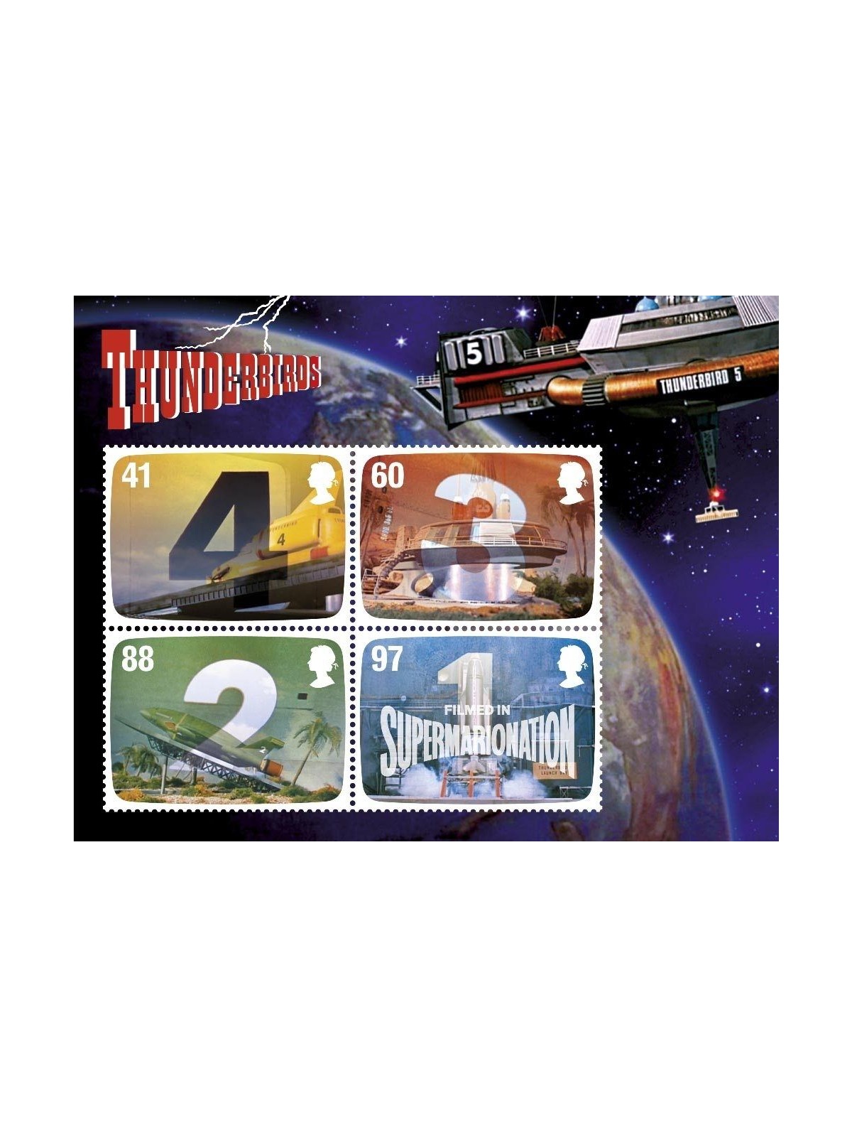 GRAN BRETAGNA 2011 The Genius of Gerry Anderson BF MNH**
