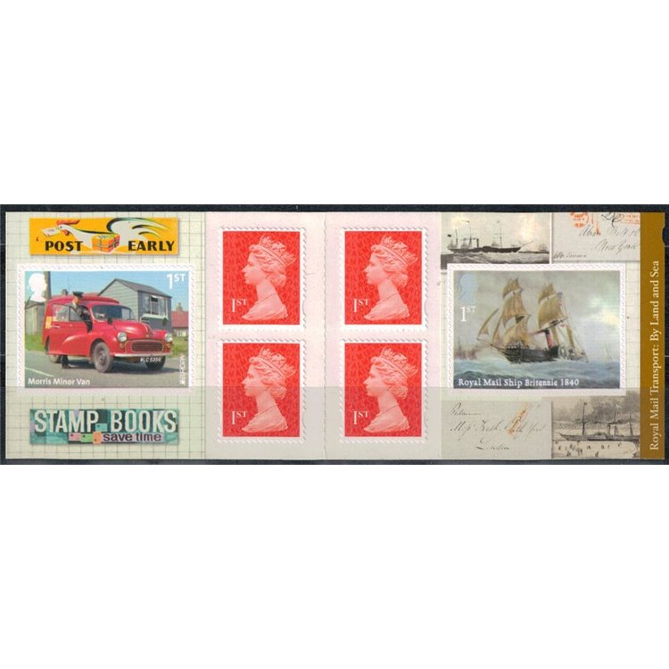GREAT BRITAIN 2013 Europe, transport booklet MNH**