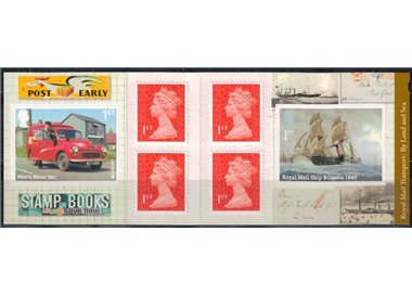 GREAT BRITAIN 2013 Europe, transport booklet MNH**