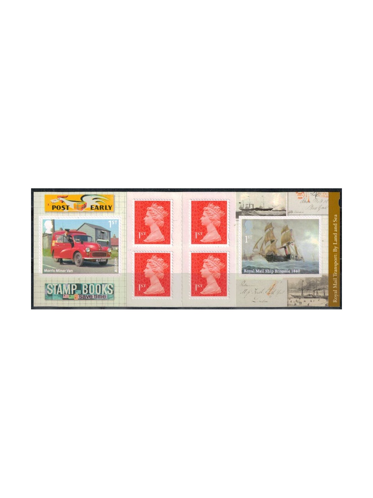 GREAT BRITAIN 2013 Europe, transport booklet MNH**