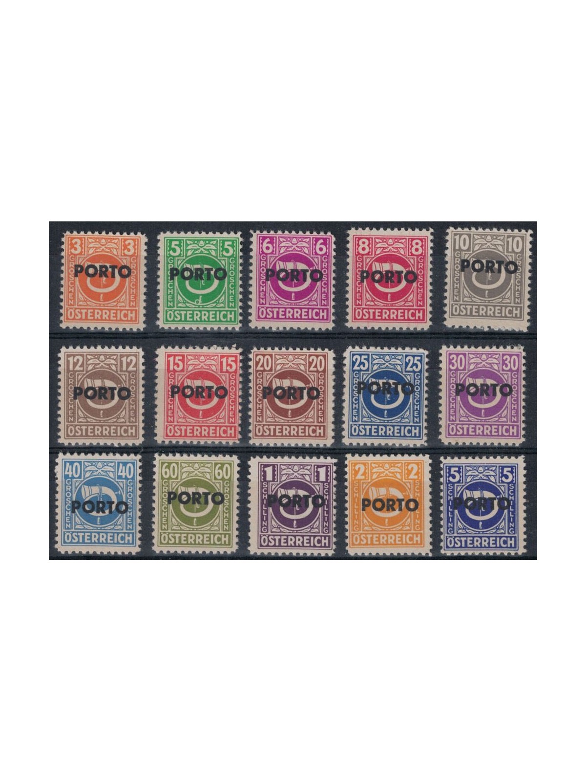 AUSTRIA 1946 Segnatasse 15v MNH**