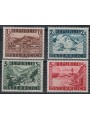 AUSTRIA 1945 Vedute, paesaggi (scellini) 2° tipo 4v MNH**