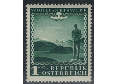 AUSTRIA 1945 Pro opere di beneficenza MNH**