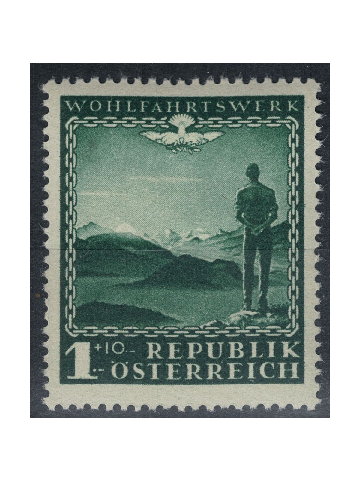 AUSTRIA 1945 Pro opere di beneficenza MNH**
