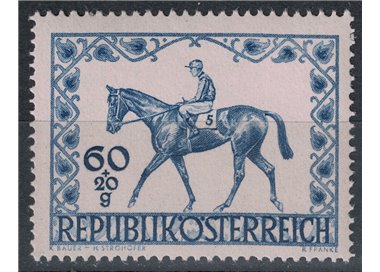 AUSTRIA 1947 Vienna Horse Derby MNH**