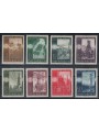 AUSTRIA 1947 Fiera di Primavera di Vienna 8v MNH**