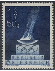 AUSTRIA 1948 London Olympics MNH**