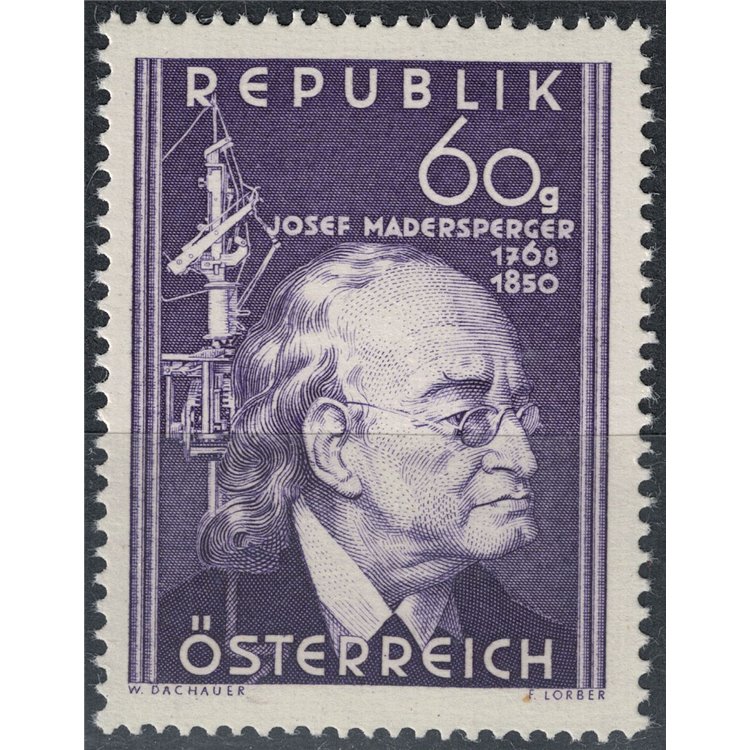 AUSTRIA 1950 Josef Madersperger MNH**