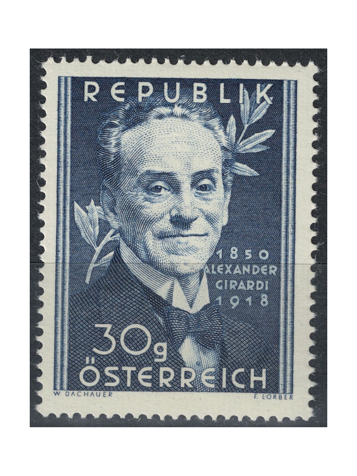 AUSTRIA 1950 Alexander Girardi MNH**