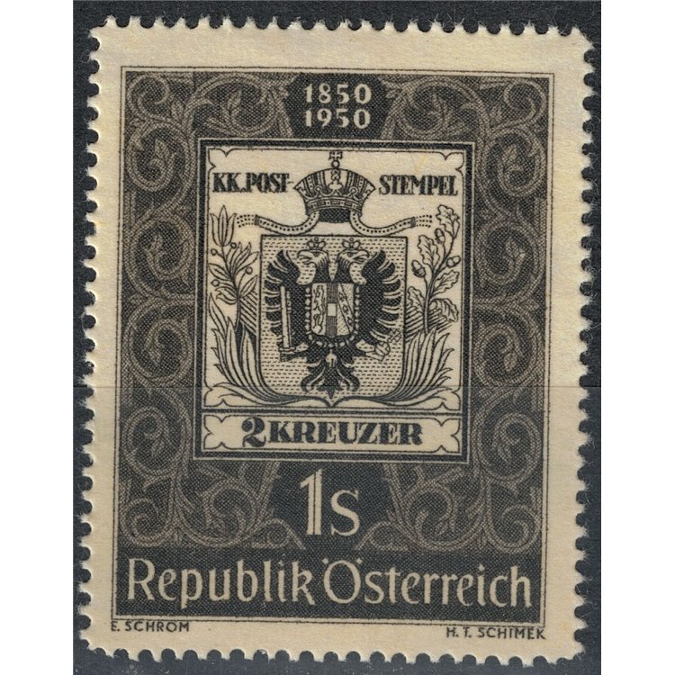 AUSTRIA 1950 Centenary of the Austrian Postage Stamp MNH**
