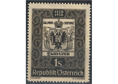 AUSTRIA 1950 Centenario del francobollo austriaco MNH**