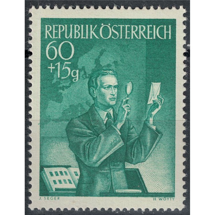 AUSTRIA 1950 Giornata del francobollo MH*