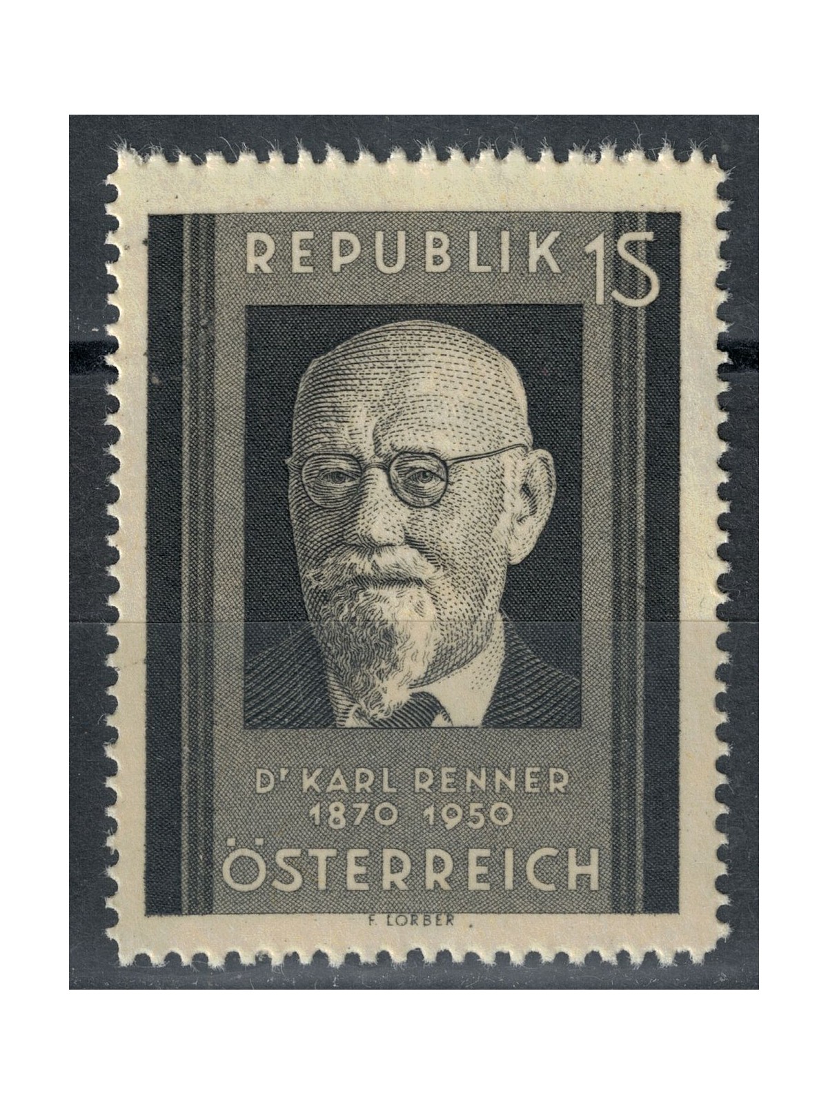 AUSTRIA 1951 Karl Renner MNH**