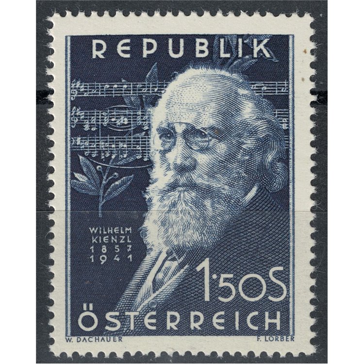 AUSTRIA 1951 Wilhelm Kienzl MNH**