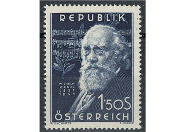 AUSTRIA 1951 Wilhelm Kienzl MNH**