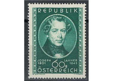AUSTRIA 1951 Joseph Lanner MNH**