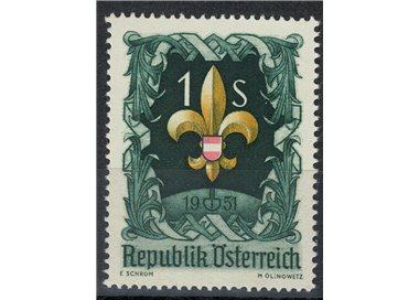 AUSTRIA 1951 Young Explorers' Gathering MNH**